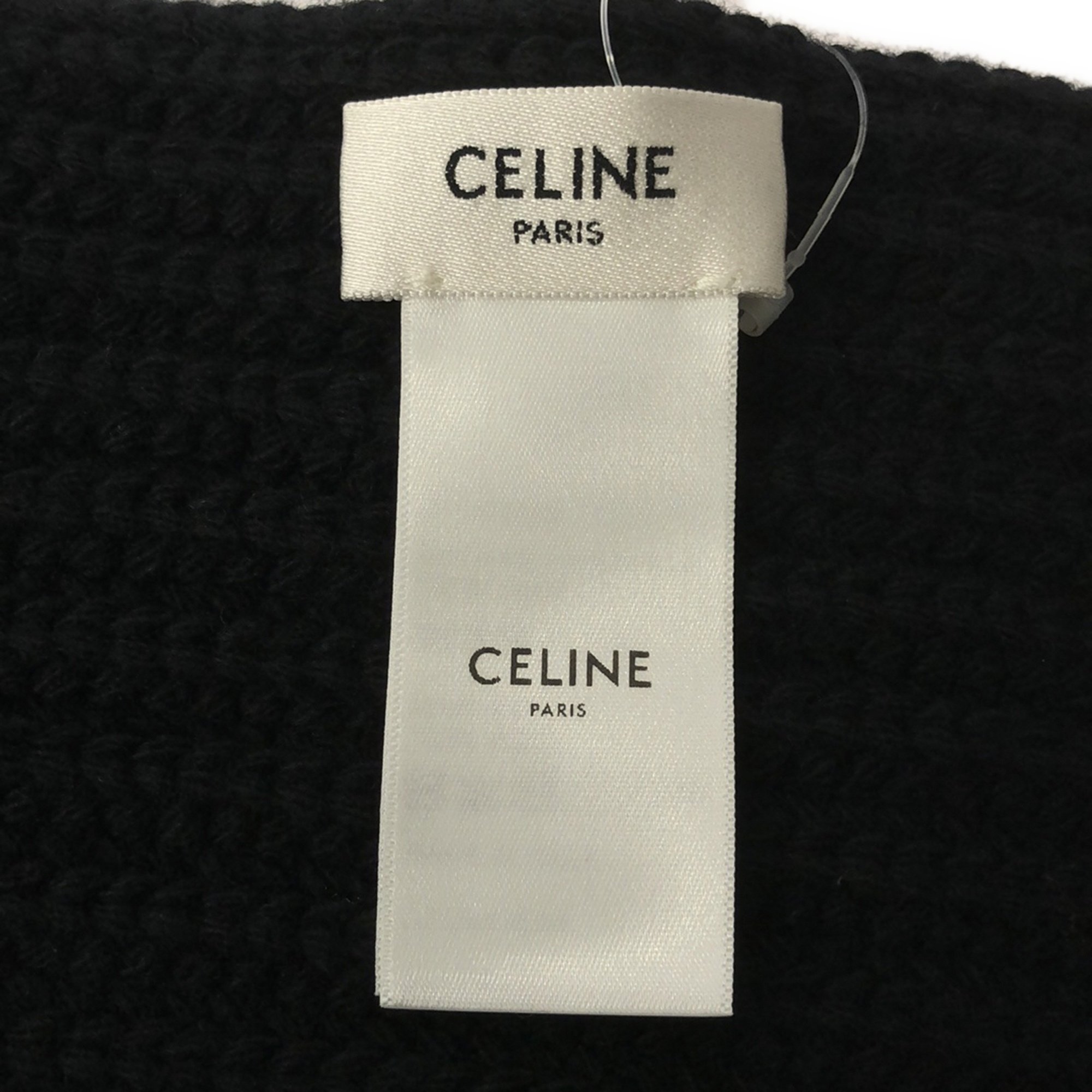 CELINE Scarf Black wool