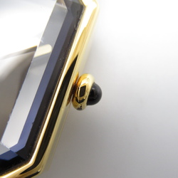 CHANEL Premiere L Wrist Watch H0001 Quartz Black Gold Plated Leather belt H0001