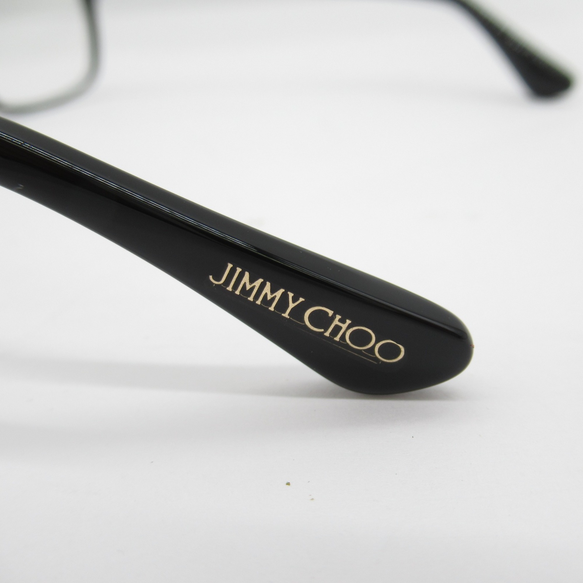 JIMMY CHOO Date Glasses Glasses Frame Black Plastic 268/G 807(52)