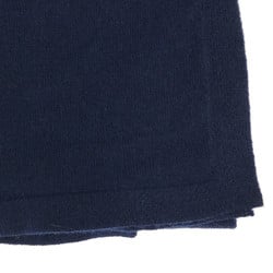 CHANEL Stole with pockets Blue cashmere