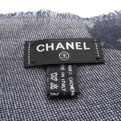 CHANEL Stall Navy cashmere