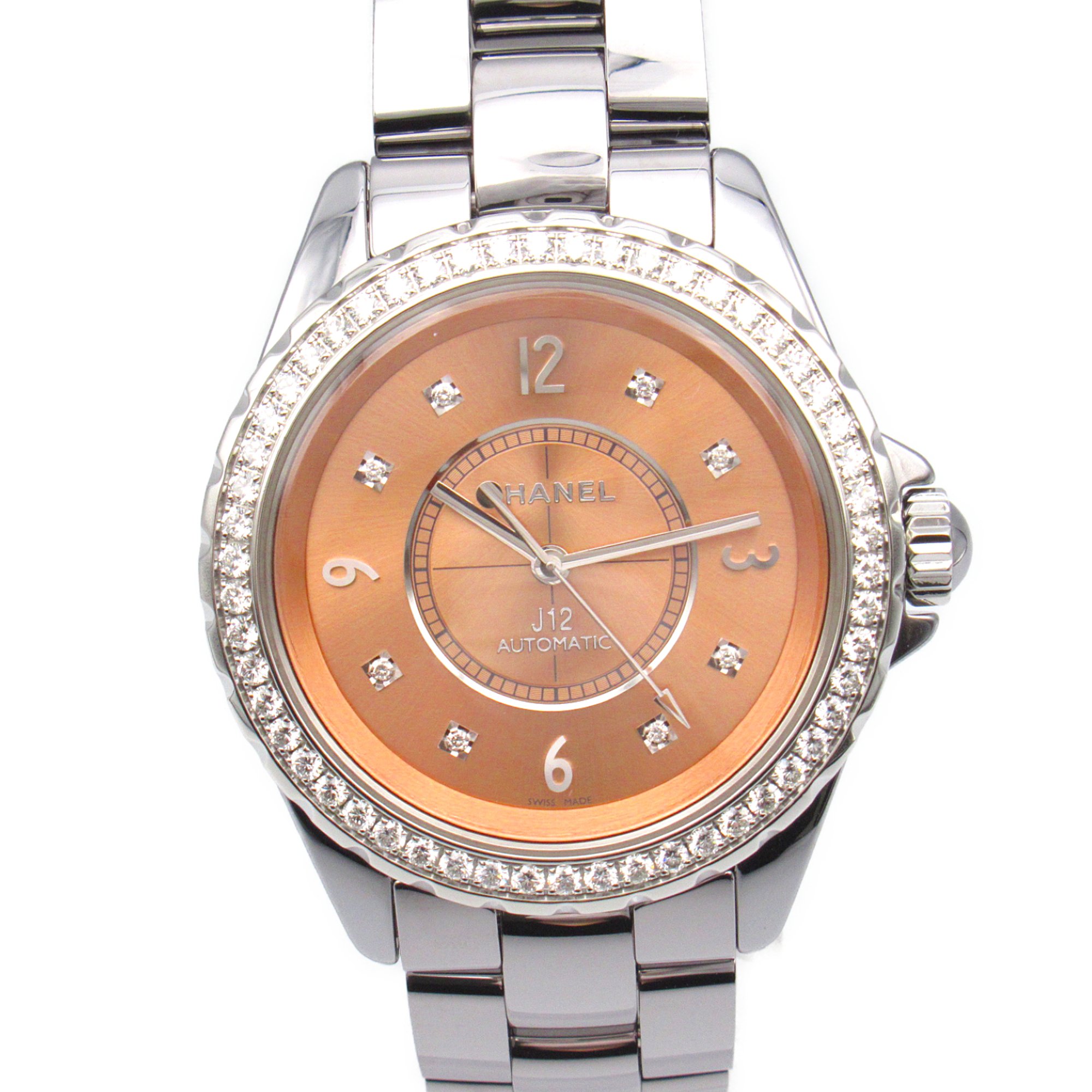 CHANEL J12 Chromatic Wrist Watch H2564 Mechanical Automatic Pink titanium ceramic H2564 eLADY Globazone