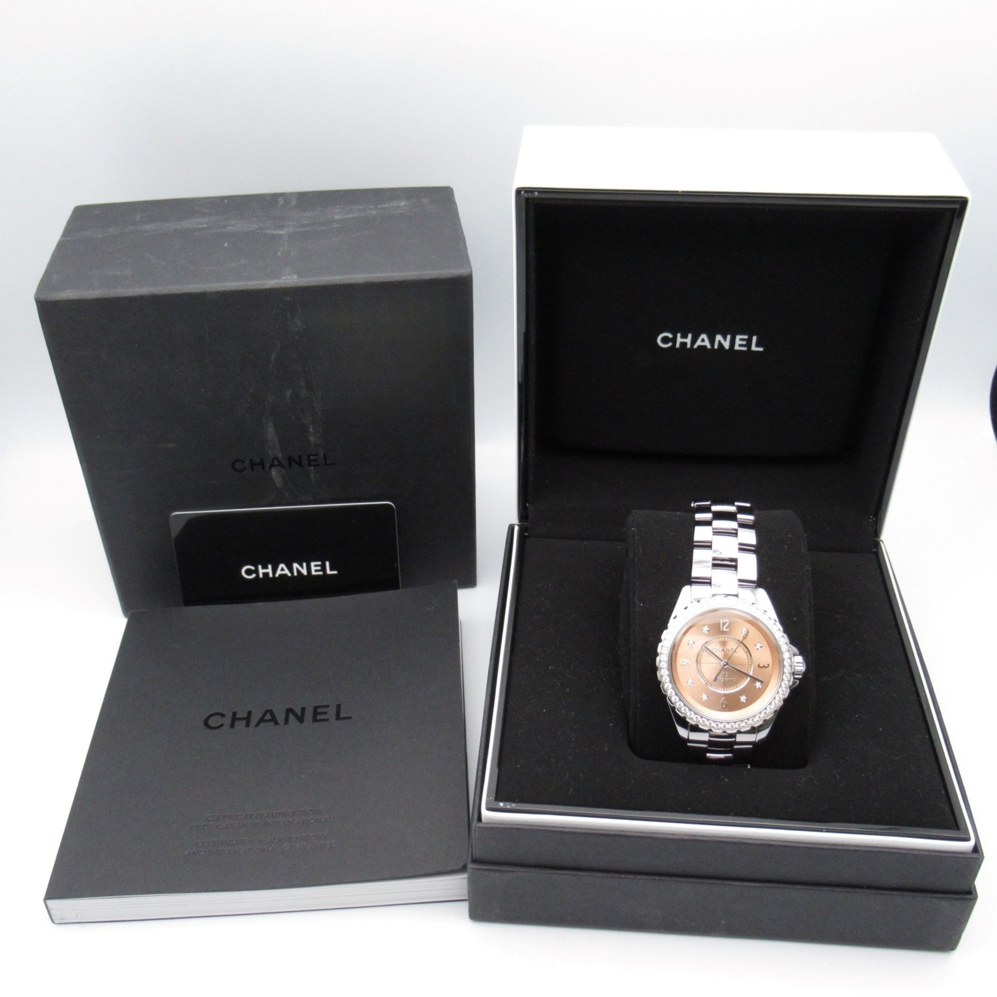 CHANEL J12 Chromatic Wrist Watch H2564 Mechanical Automatic Pink titanium ceramic H2564