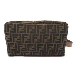 FENDI FF jacquard pouch Brown Fa Brique 7N0141ALWKF1HRM