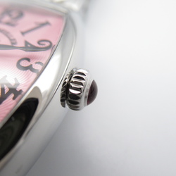 FRANCK MULLER Tonocarbex Intermidier Wrist Watch 2252QZ Quartz Pink Stainless Steel 2252QZ