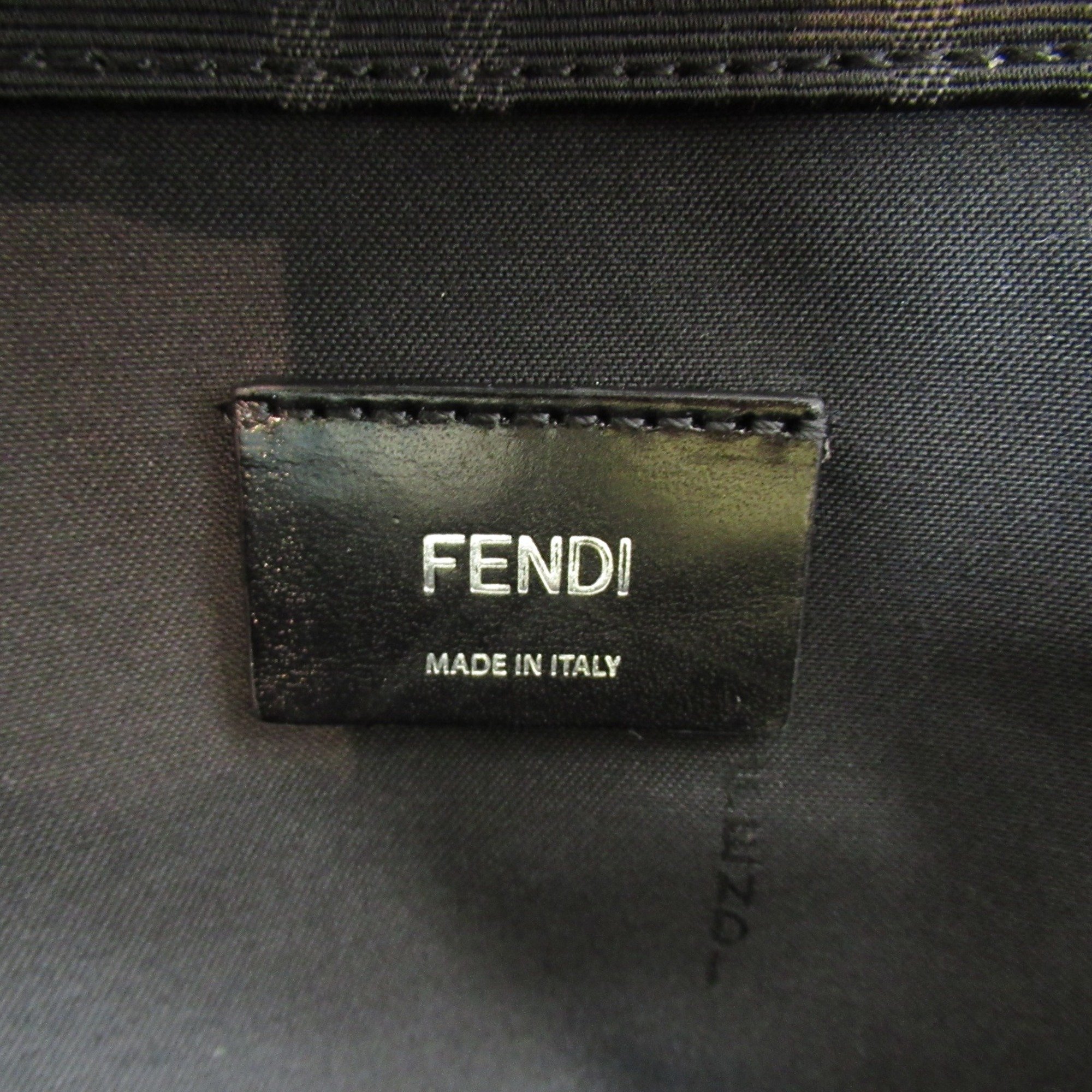 FENDI 2way Tote Bag Black Fa Brique 7VA390AG0MF0NPN