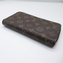 LOUIS VUITTON Zippy wallet Brown Fuschia Monogram PVC coated canvas M41895