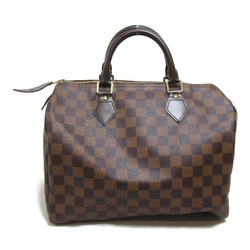 LOUIS VUITTON Speedy 30 handbag Brown Damier PVC coated canvas N41531