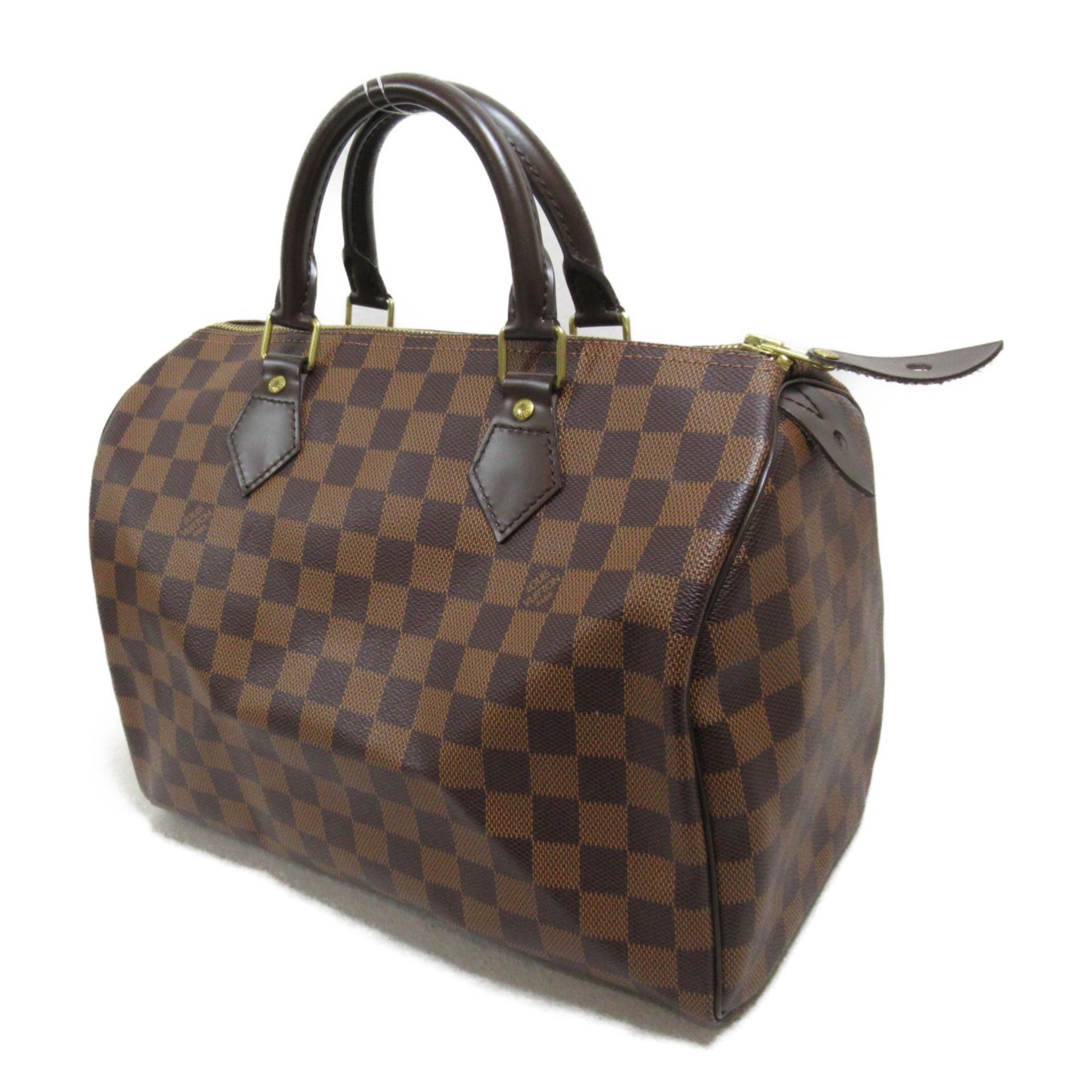 LOUIS VUITTON Speedy 30 handbag Brown Damier PVC coated canvas N41531