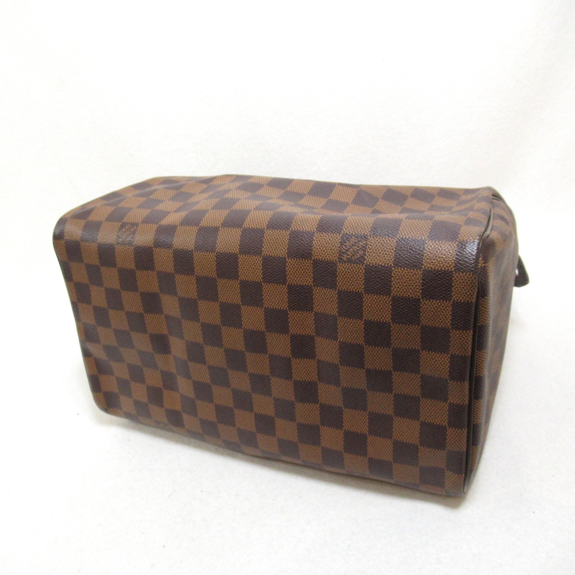 LOUIS VUITTON Speedy 30 handbag Brown Damier PVC coated canvas N41531