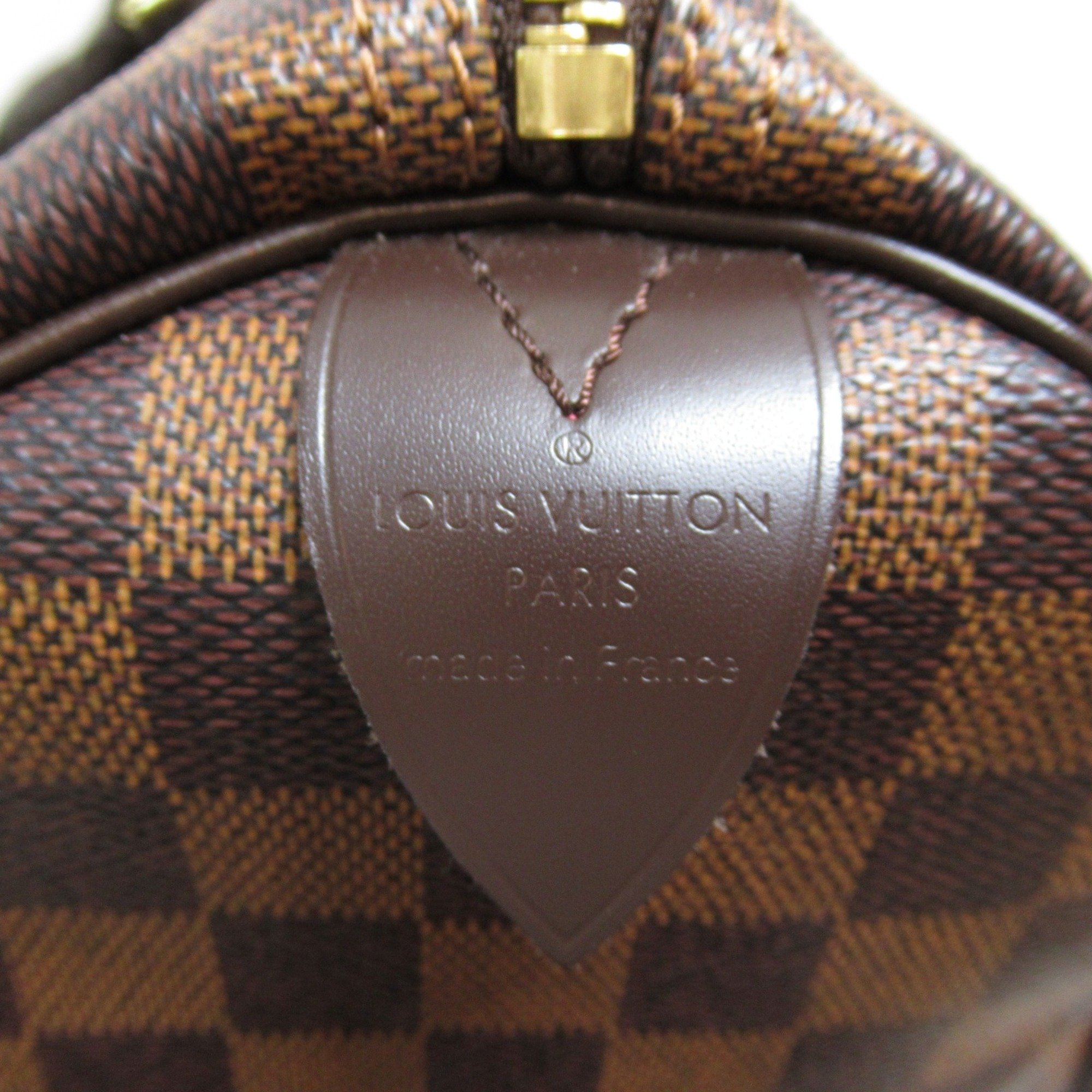 LOUIS VUITTON Speedy 30 handbag Brown Damier PVC coated canvas N41531