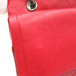 CHANEL 2.55ChainShoulder Red leather