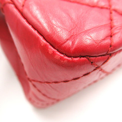 CHANEL 2.55ChainShoulder Red leather