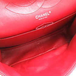 CHANEL 2.55ChainShoulder Red leather