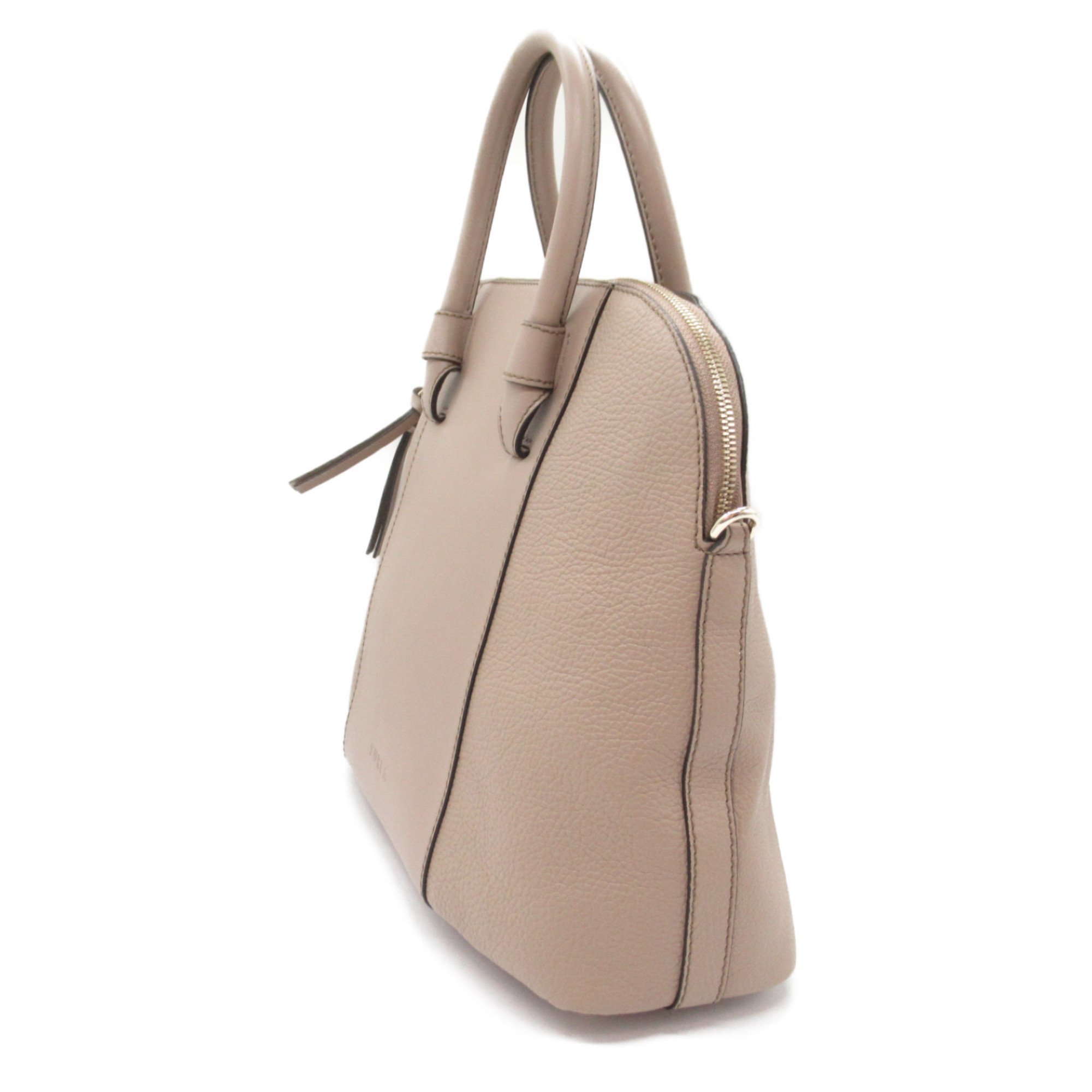 Furla Mia Stella 2way Shoulder Bag Beige leather WB00597