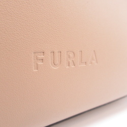 Furla Mia Stella 2way Shoulder Bag Beige leather WB00597