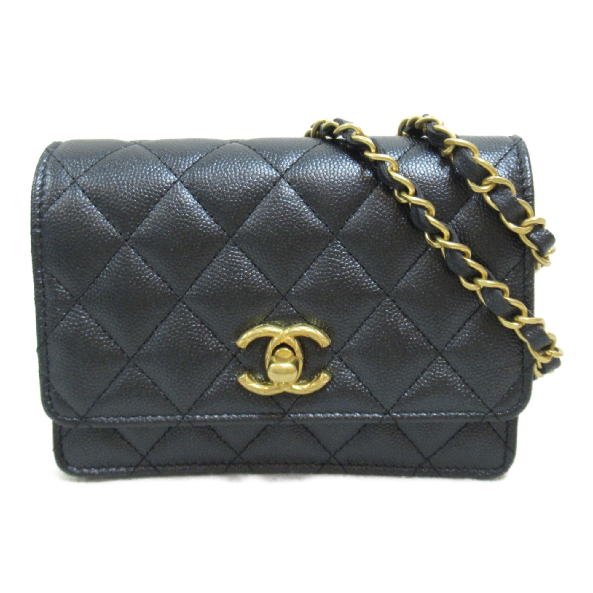 Chanel mini caviar on sale