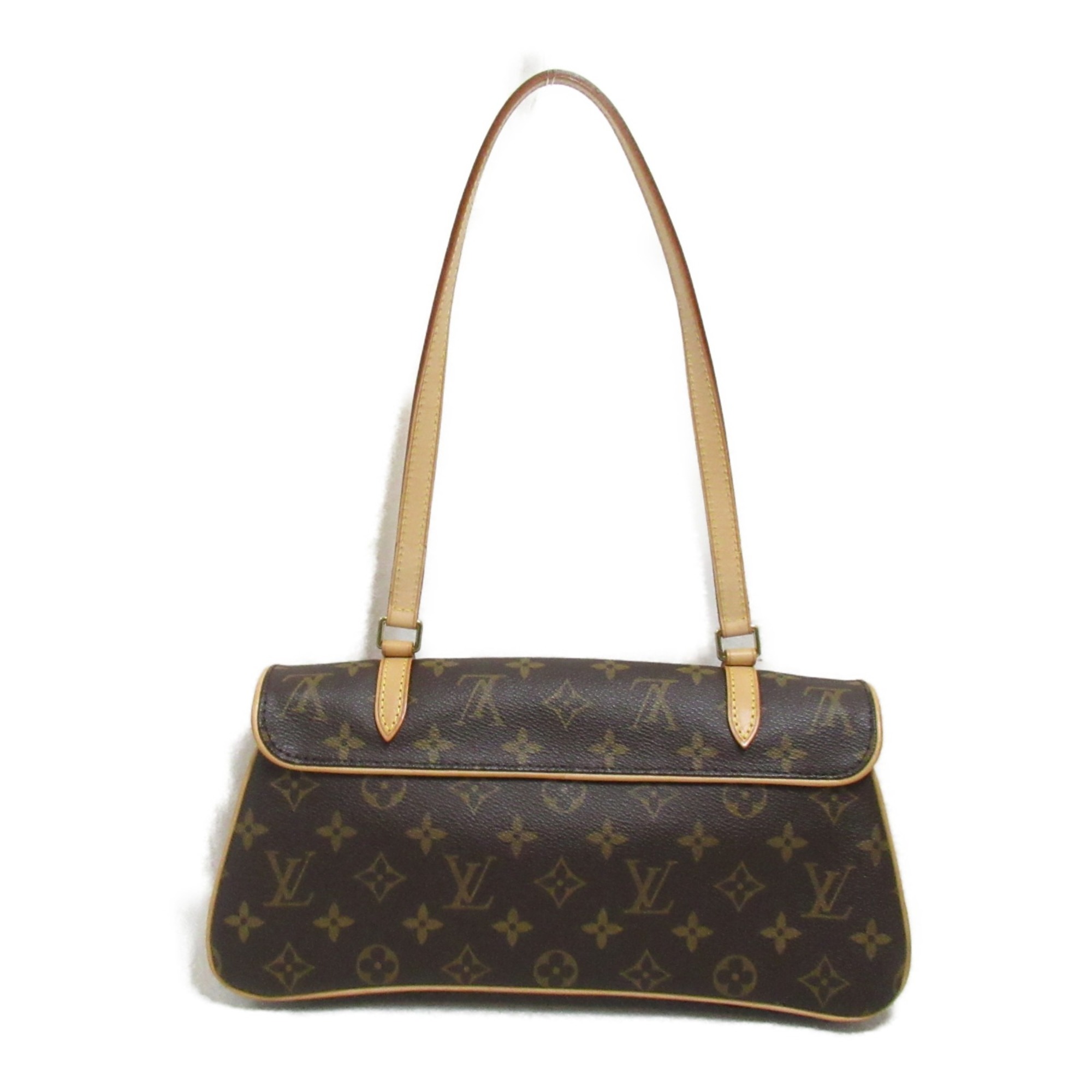 LOUIS VUITTON Murrell Shoulder Bag Brown Monogram PVC coated canvas M51157