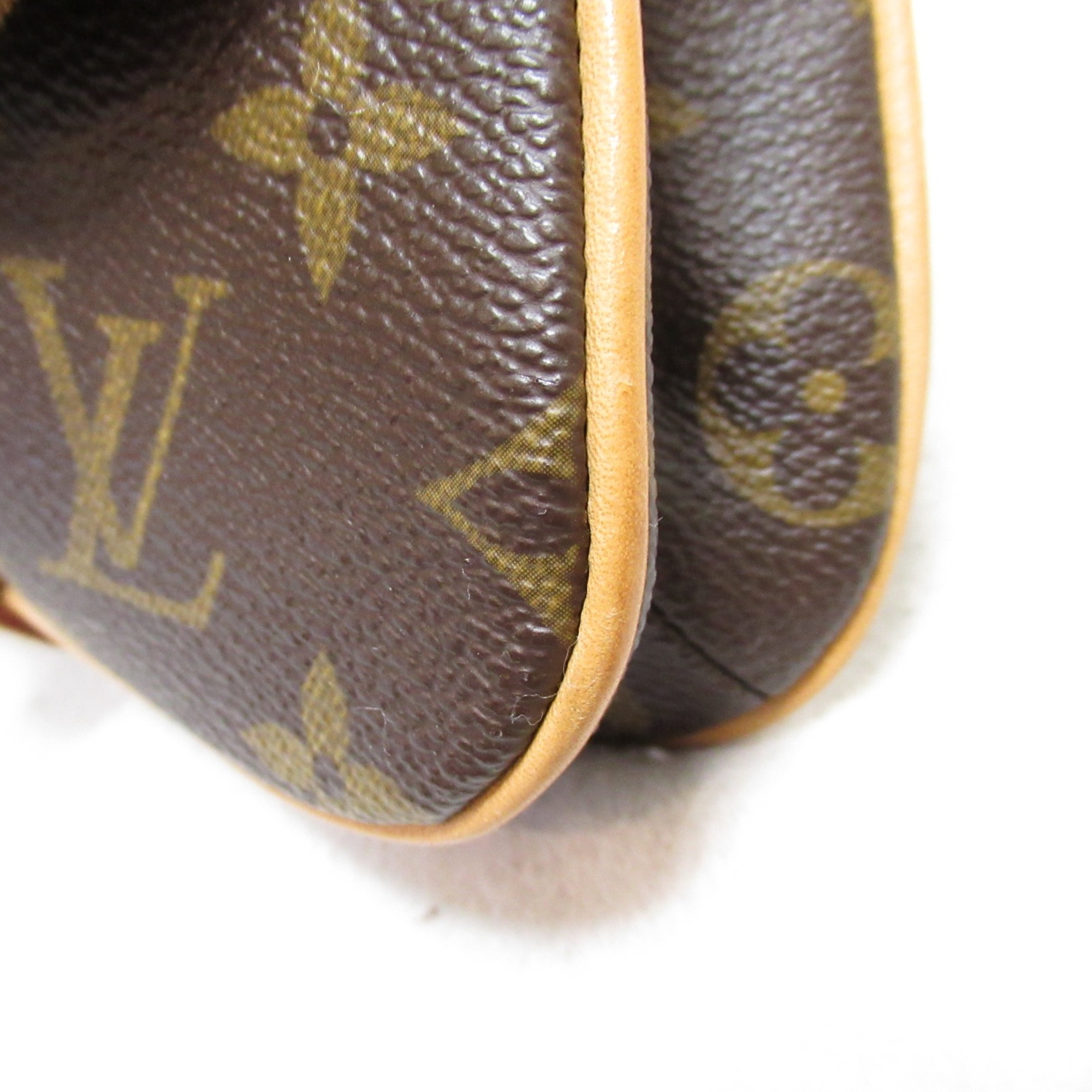 LOUIS VUITTON Murrell Shoulder Bag Brown Monogram PVC coated canvas M51157