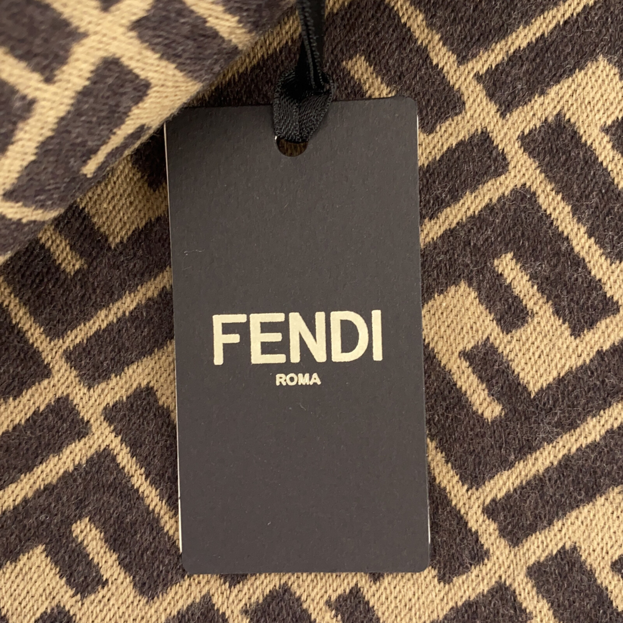 FENDI Scarf Gray FXT170A66BF0QZ0