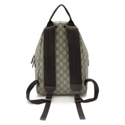 GUCCI Double G Geometric Backpack Brown GG canvas 271327FACFC4243