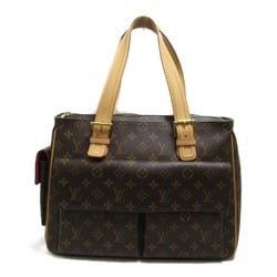 LOUIS VUITTON Multipuri City Shoulder Bag Brown Monogram PVC coated canvas M51162