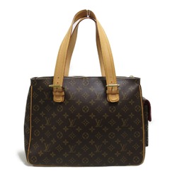 LOUIS VUITTON Multipuri City Shoulder Bag Brown Monogram PVC coated canvas M51162