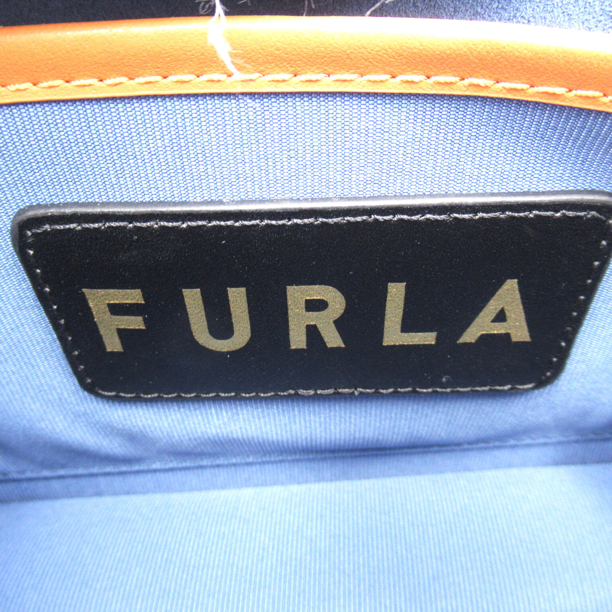 Furla Shoulder Bag Blue denim leather WB01237BX15422676S