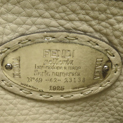 FENDI Celeria Peekaboo Gray leather