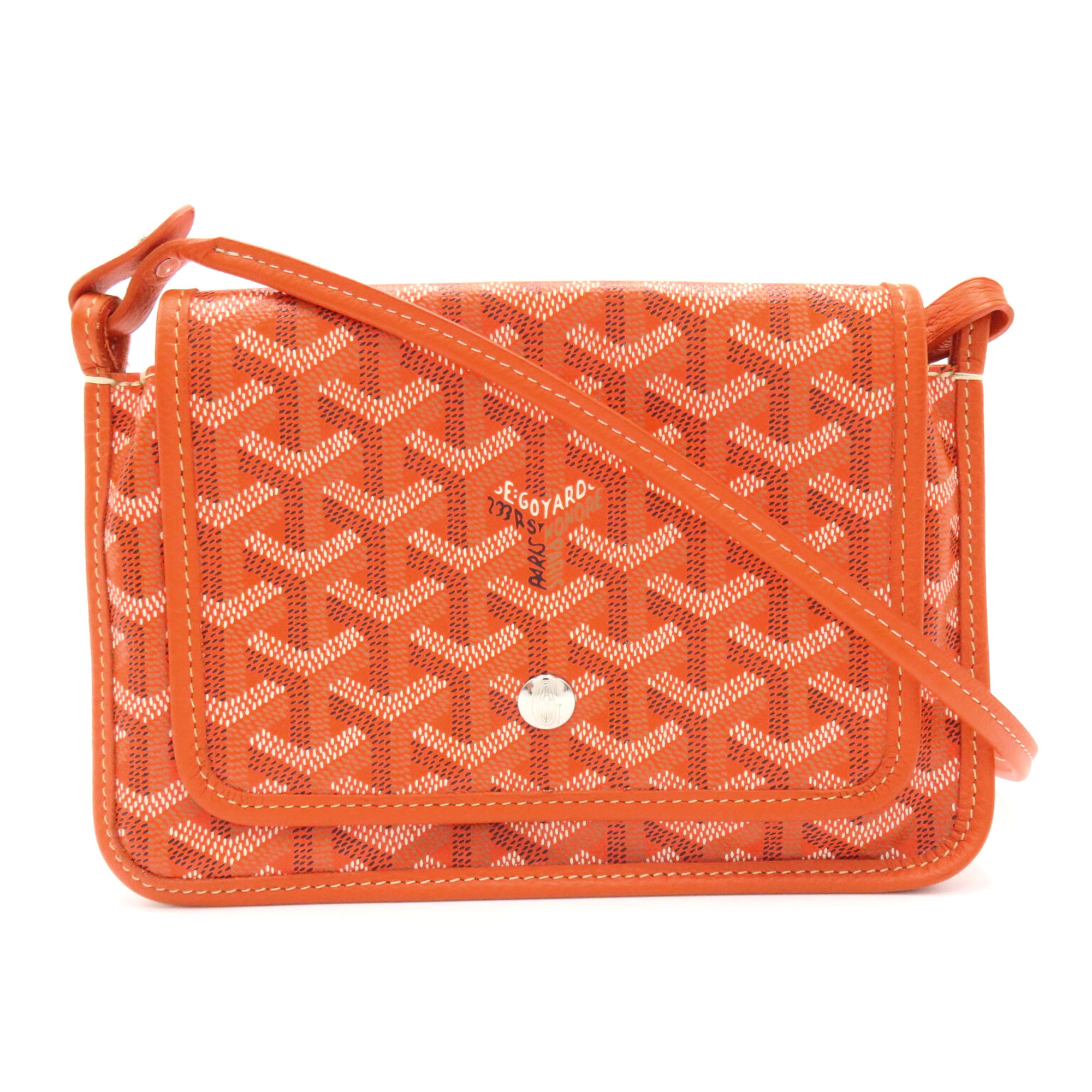 GOYARD Plum Orange PVC coated canvas PMLTY07CL07P