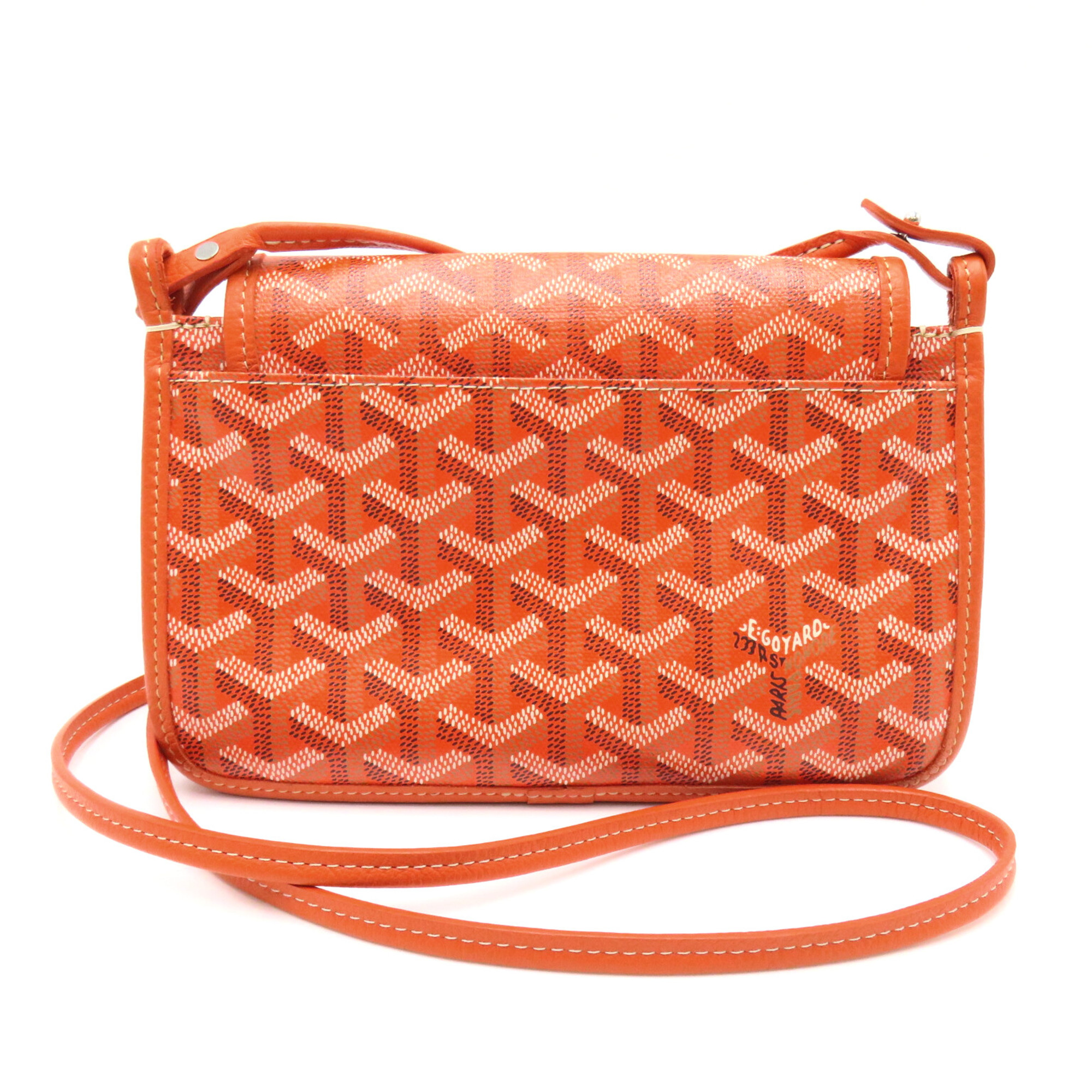 GOYARD Plum Orange PVC coated canvas PMLTY07CL07P