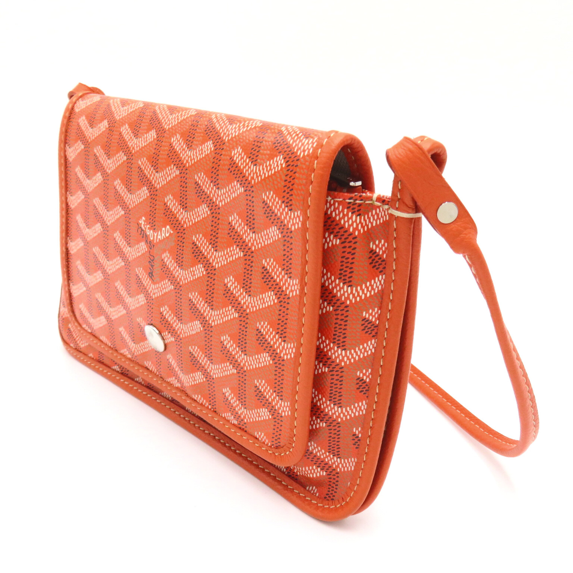 GOYARD Plum Orange PVC coated canvas PMLTY07CL07P