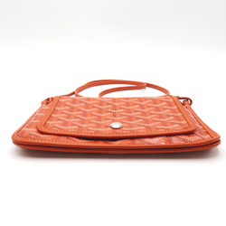 GOYARD Plum Orange PVC coated canvas PMLTY07CL07P