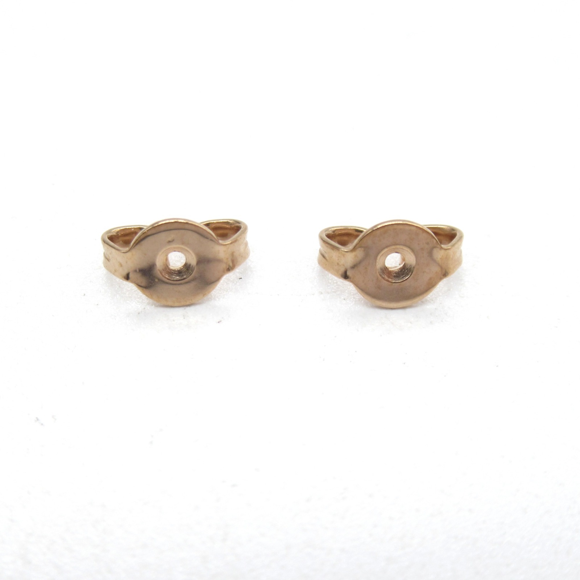 GUCCI GG Running Pierced earrings Gold K18PG(Rose Gold) Gold