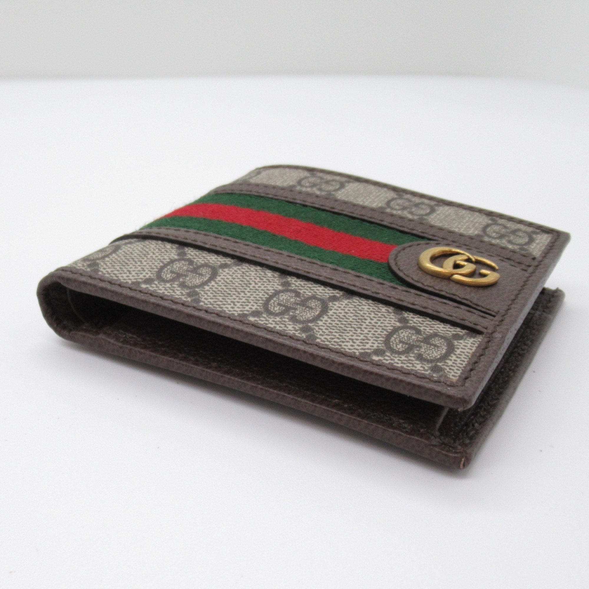 GUCCI GG Supreme wallet Beige canvas GG Supreme 59760996IWT