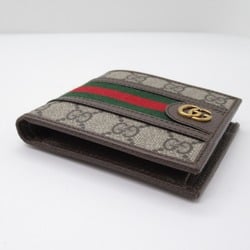 GUCCI GG Supreme wallet Beige canvas GG Supreme 59760996IWT