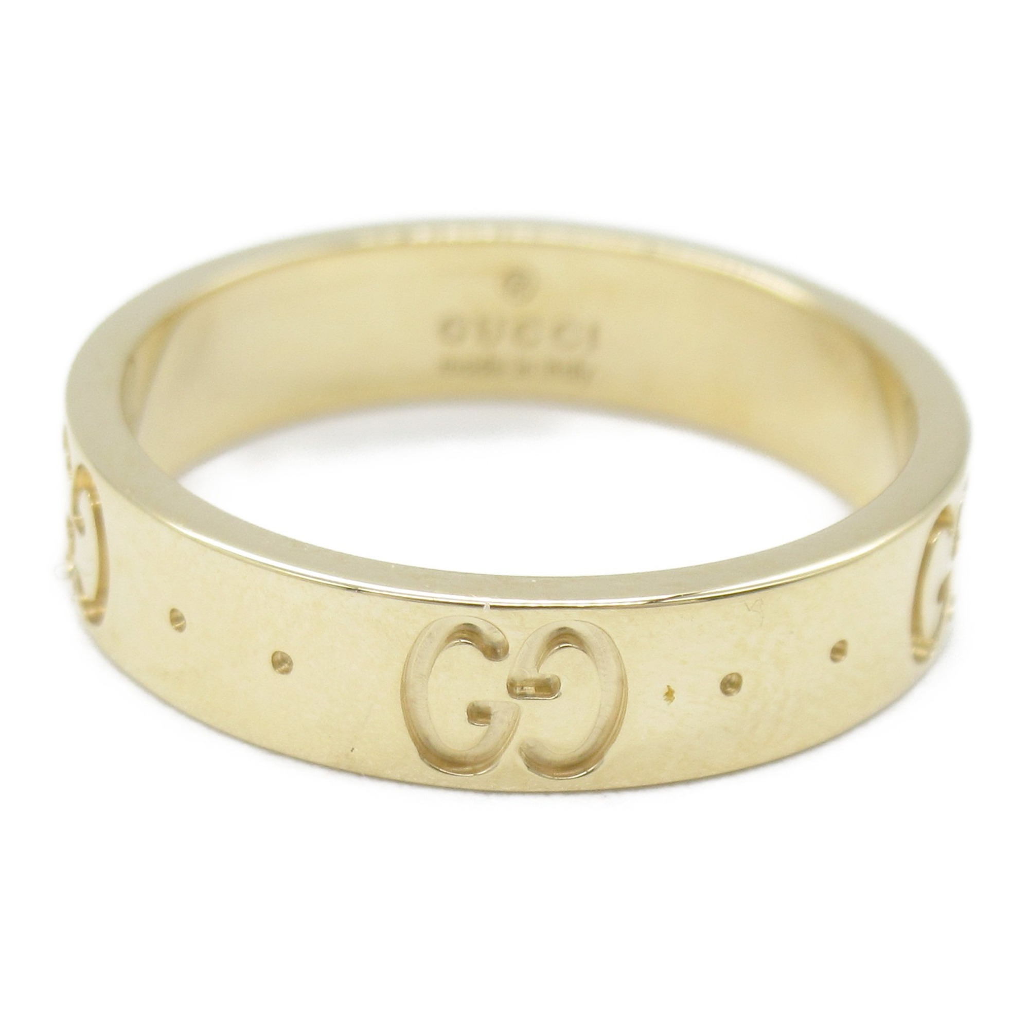 GUCCI Icon Ring Gold K18 (Yellow Gold) Gold