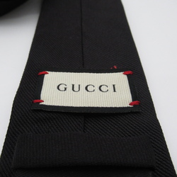 GUCCI tie Black silk