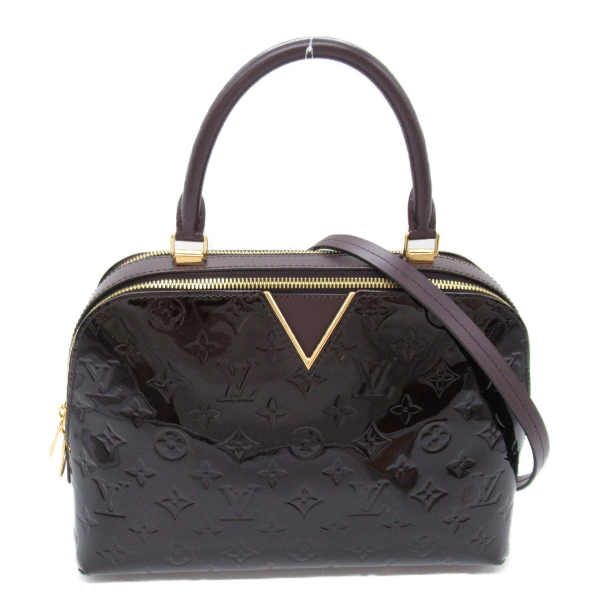 LOUIS VUITTON Melrose Bordeaux system Amarrant Vernis enamel M42693