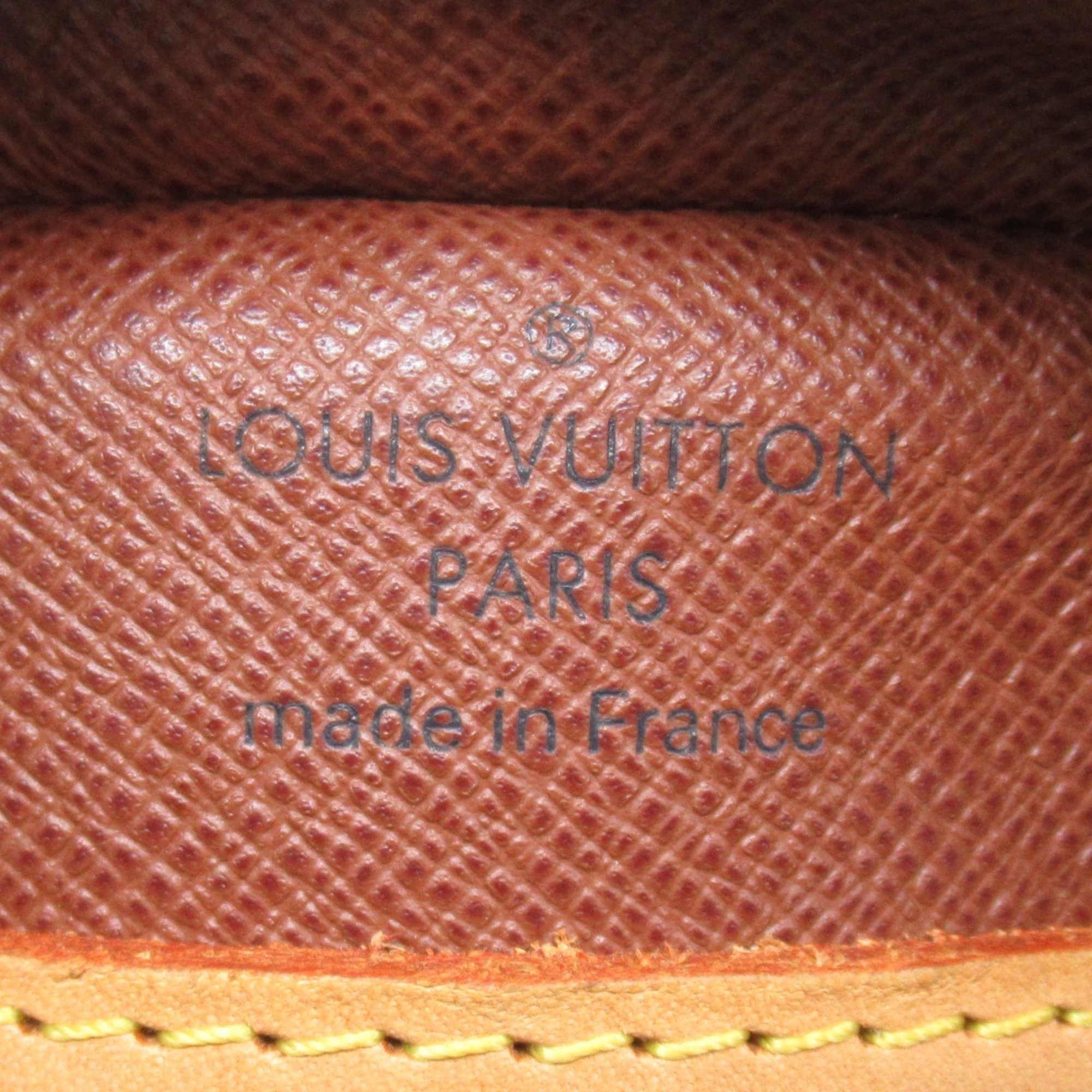 LOUIS VUITTON Blower Brown Monogram PVC coated canvas M51221