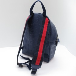 GUCCI Kids Backpack Navy GG canvas 782708FAC4E9771