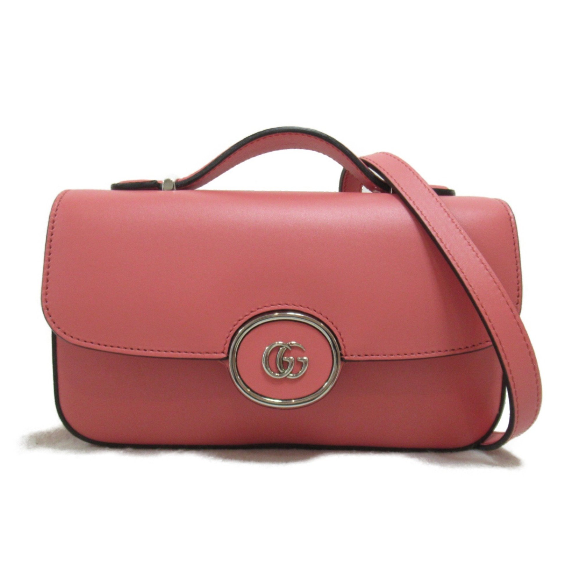 GUCCI Mini Shoulder Bag Pink leather 739722AABSG6701