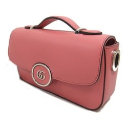 GUCCI Mini Shoulder Bag Pink leather 739722AABSG6701