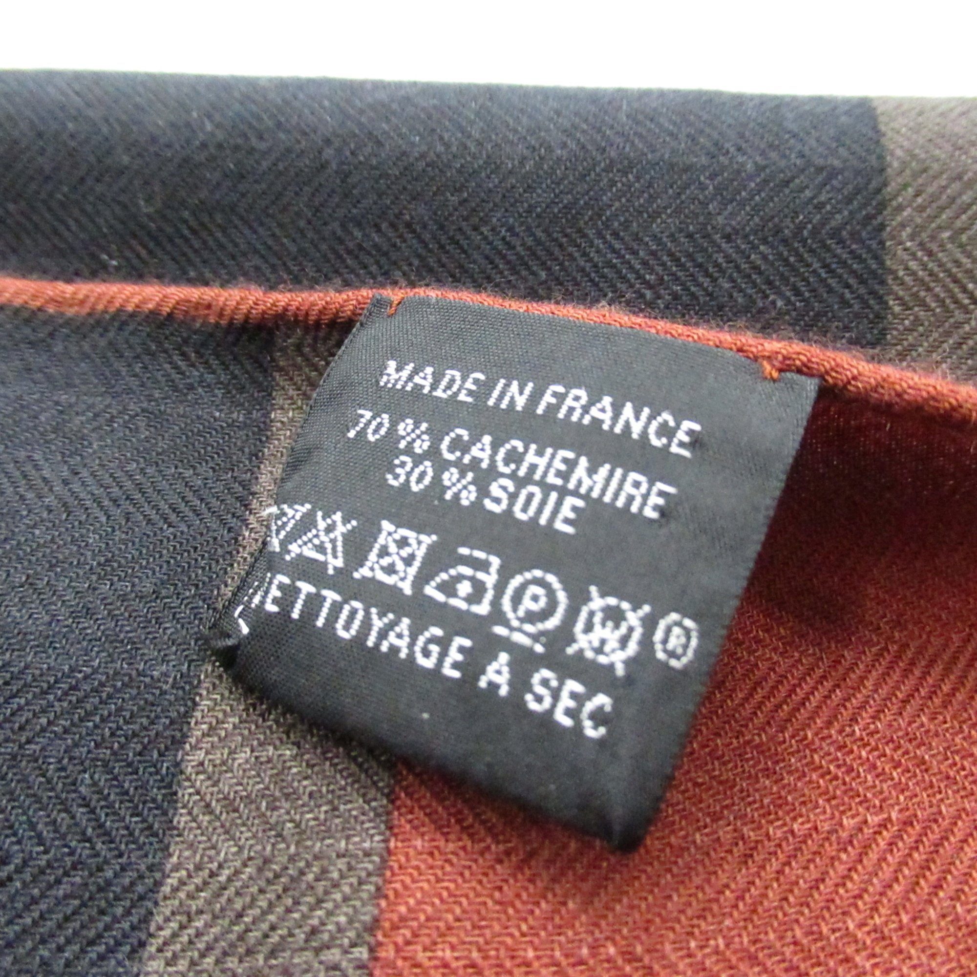 HERMES Stall Brown cashmere