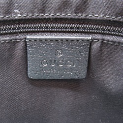 GUCCI Tote Bag Black GG canvas 146247