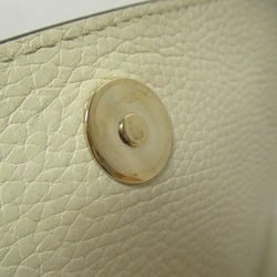 GUCCI ChainShoulder Bag Beige leather 536224