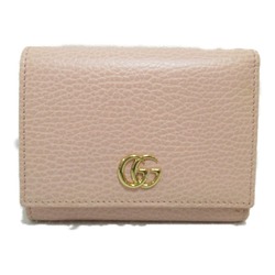 GUCCI Double SidedWallet Pink leather 474746