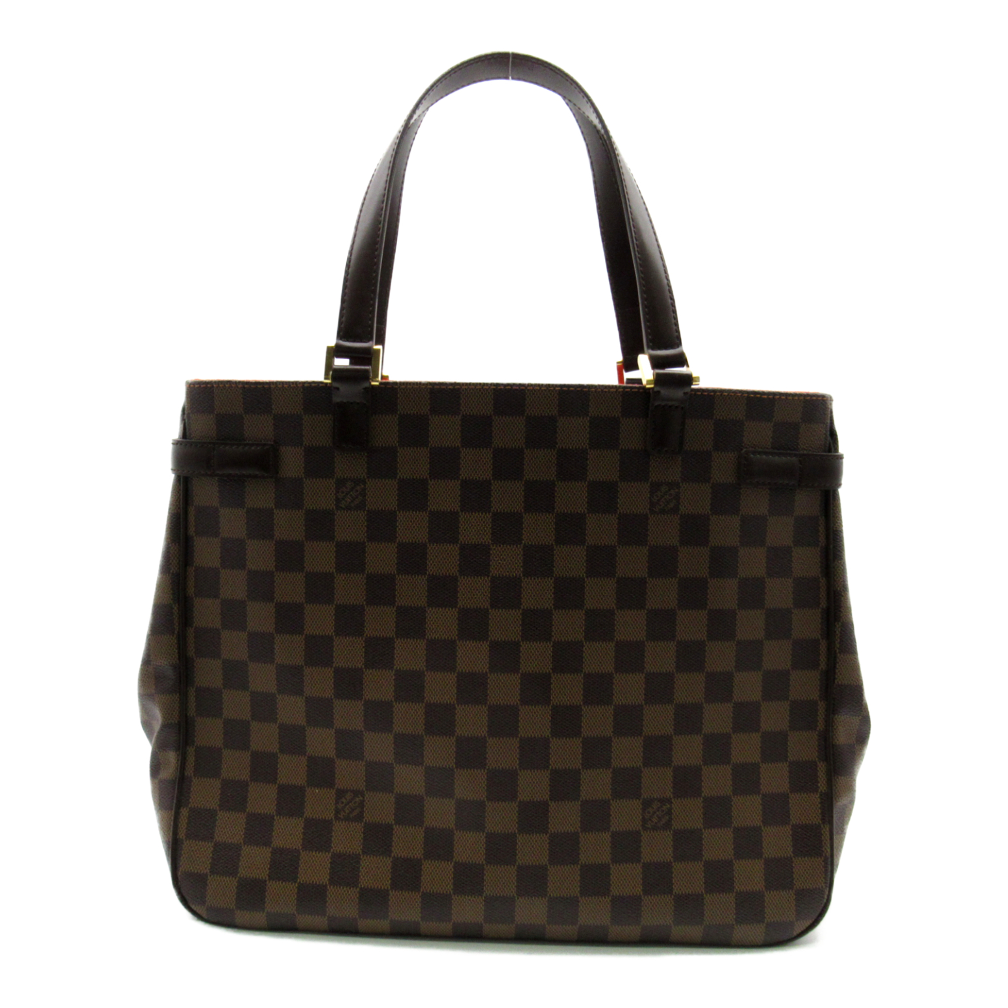 LOUIS VUITTON Uzes Tote Bag Black Damier PVC coated canvas N51128