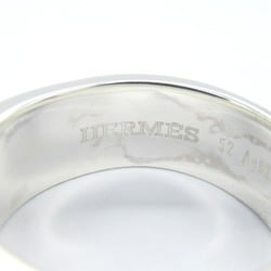 HERMES Artemis Ribbon Ring Silver Gold K18 (Yellow Gold) Silver Gold