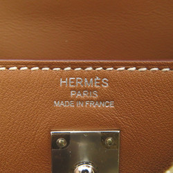 HERMES Kelly Move Gold Brown Gold Vaux Swift leather leather